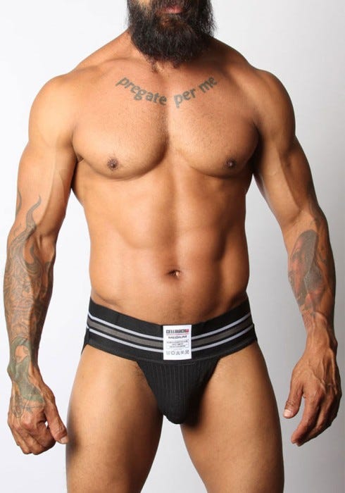 13 Tight End Jockstrap - 5 Colors(White)