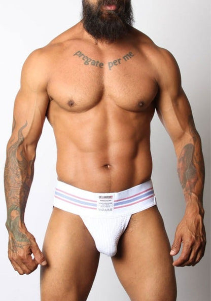 13 Tight End Jockstrap - 5 Colors(White)